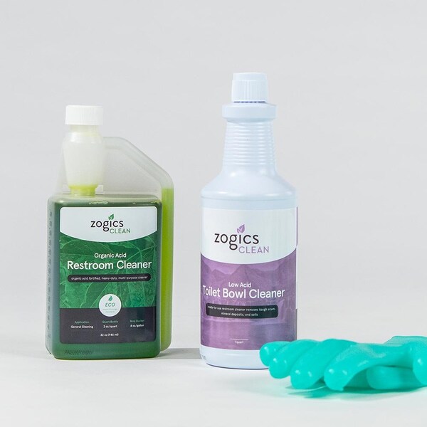 Limpiador orgánico para baños Zogics, 32 oz, 6PK - CLNREC32CN-6