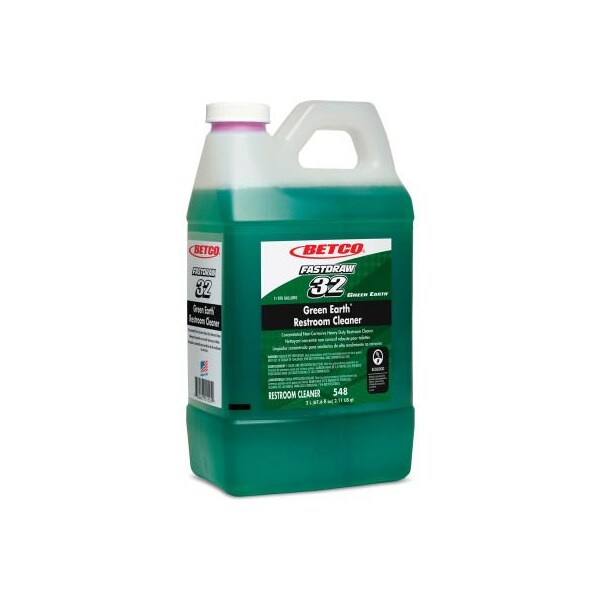 Limpiador para baños Betco Green Earth, botella de 64 oz, 4/unidad - 54847-00 - BET5484700