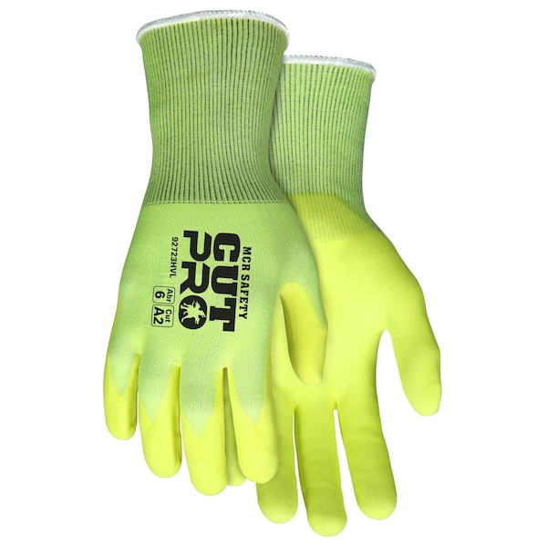 Guantes de seguridad Mcr, Memphis Cut Pro, 13ga HV HPPE, BNF L, 12 paquetes - 92723HVL