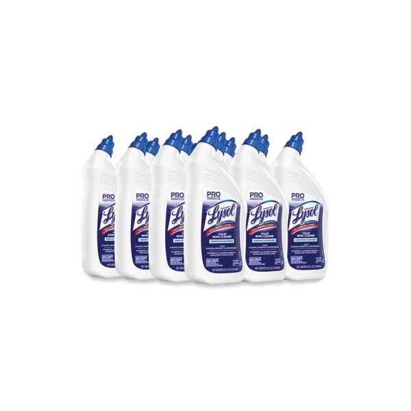 Lysol ProLysol, Limpiador desinfectante para inodoro, Botella de 32oz, 12PK - 74278CT