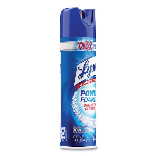 Limpiador de Espuma Potente para Baños Lysol, Aerosol de 24 oz - 19200-02569