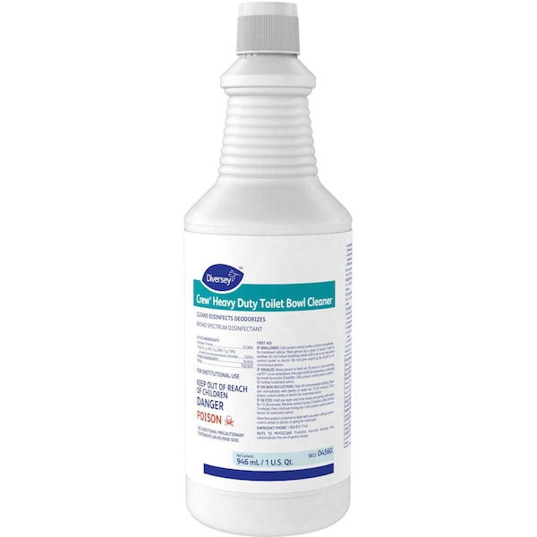 Limpiador de tazas de baño Diversey, 32 oz., Menta, Azul - 04560