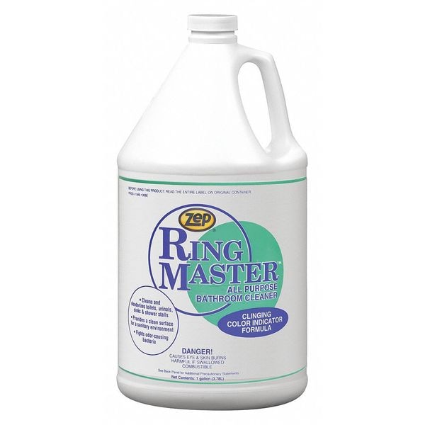 Limpiador para baño Zep, 1 galón, botella, paquete de 4 - 184624