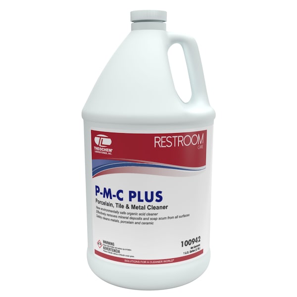 Theochem PMC PLUS - 4/1 GAL CASE, Limpiadores Ácidos, 4PK - 100942-99990-7G