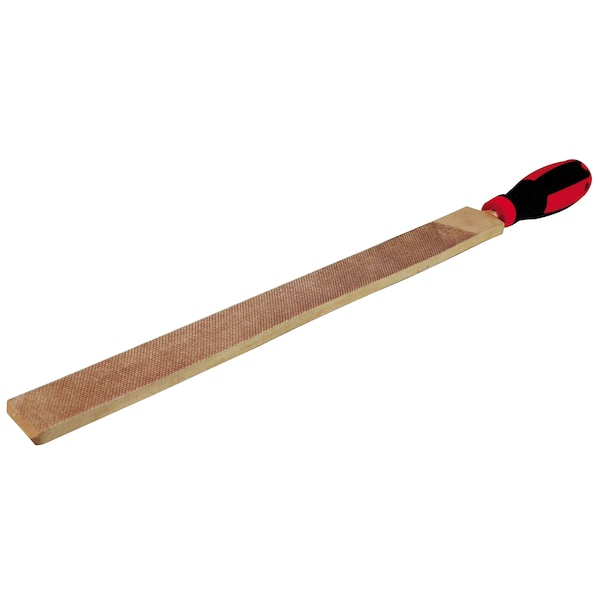 Cs Unitec Non Sparking Flat Hand File, 200 x 20mm, Beryllium Copper - EX411F-200B