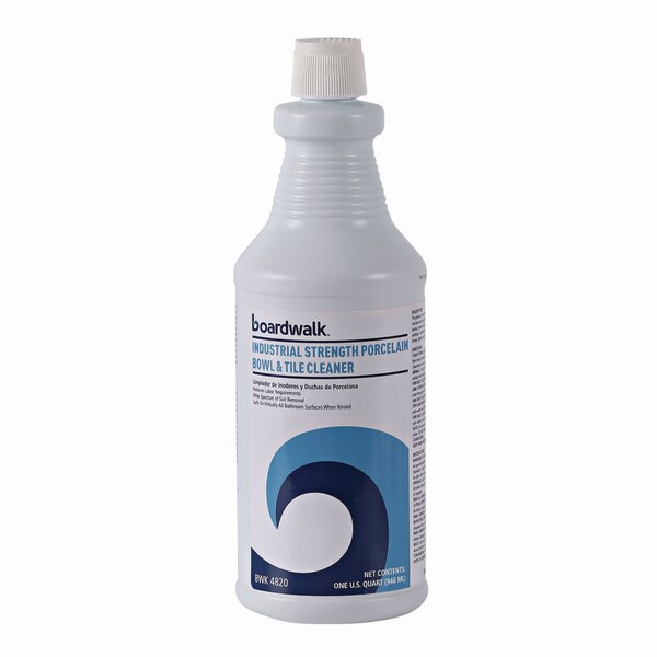 Limpiador de tazones y baldosas de porcelana Boardwalk Industrial, aroma floral, 32 oz, paquete de 12 - 032500-12ESSN