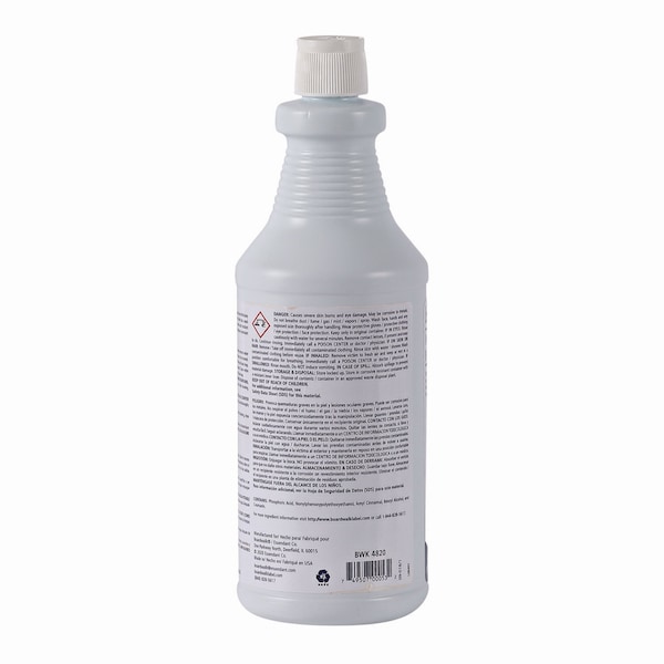 Limpiador de tazones y baldosas de porcelana Boardwalk Industrial, aroma floral, 32 oz, paquete de 12 - 032500-12ESSN