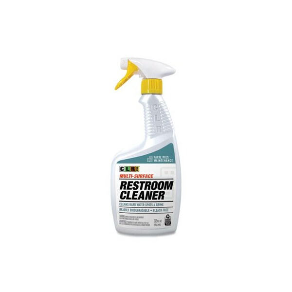 Jelmar CLR PRO, Limpiador diario para baño, aroma ligero a lavanda, 32 oz, spray de bomba, paquete de 6 - BATH32PRO