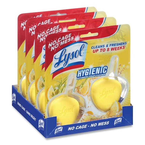 Limpiador de Tazón de Baño Automático Higiénico Lysol, Brisa de Limón, PK2 - 19200-83723
