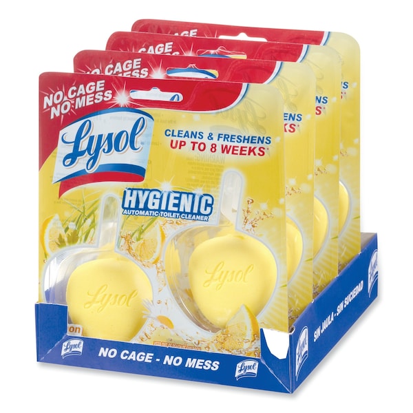 Limpiador de Tazón de Baño Automático Higiénico Lysol, Brisa de Limón, PK2 - 19200-83723
