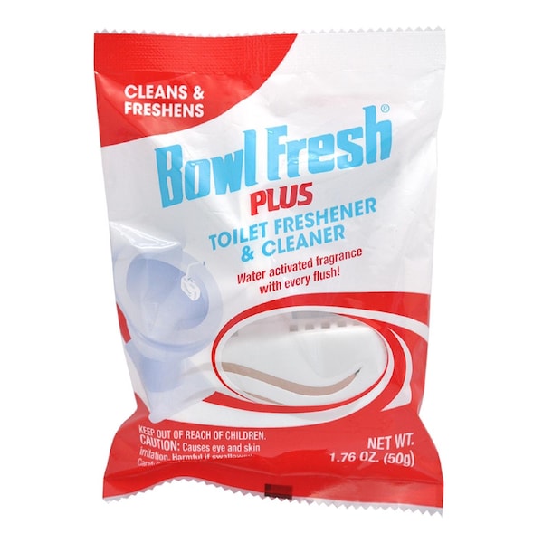 Tableta desodorizante y limpiadora para inodoro Bowl Fresh con aroma fresco a limpio 1.76 oz - 210.24T