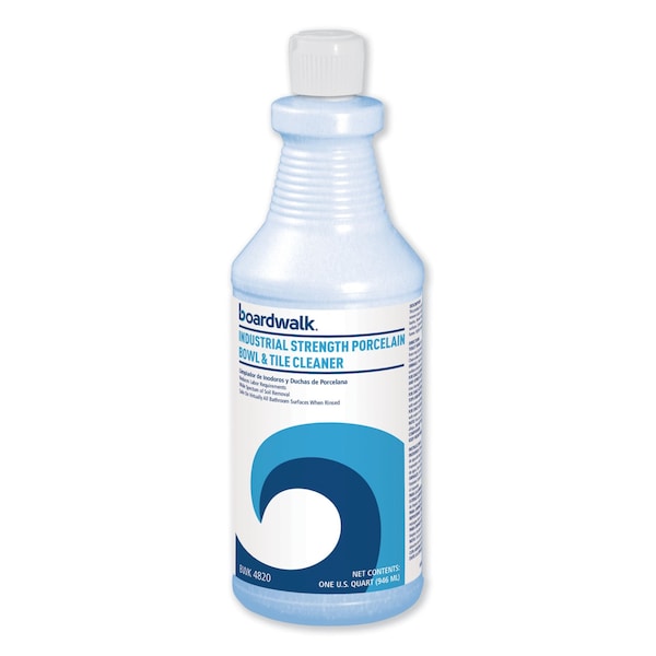 Limpiador de tazones y azulejos de porcelana industrial con aroma floral, botella de 32 oz - BWK 4820EA