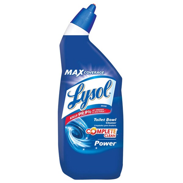 Limpiador de tazón de baño en gel con aroma fresco Lysol Complete Clean Power de 24 oz - 1920098012