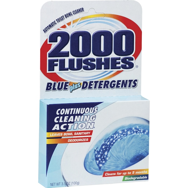 Limpiador de taza de baño WD-40, 5 meses, 3.5 oz Azul, PK 12 - WDF201020CT