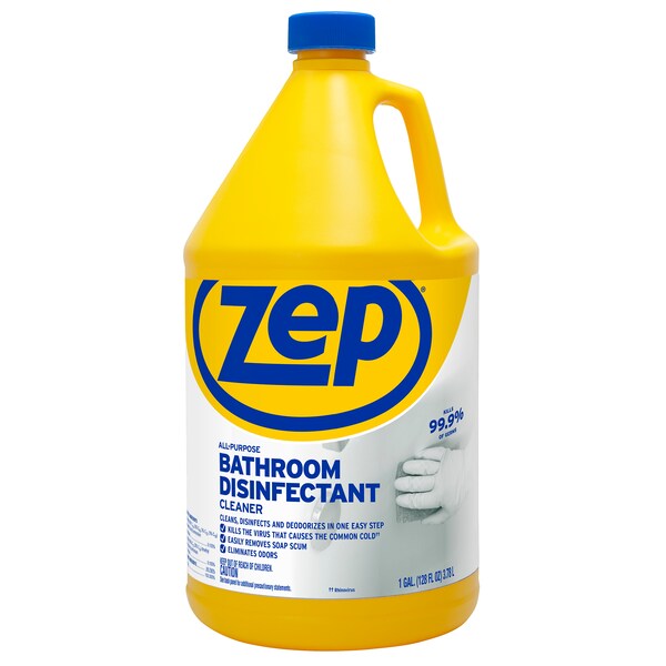Limpiador desinfectante multiusos Zep, 1 galón, paquete de 4 - ZUAPBD128
