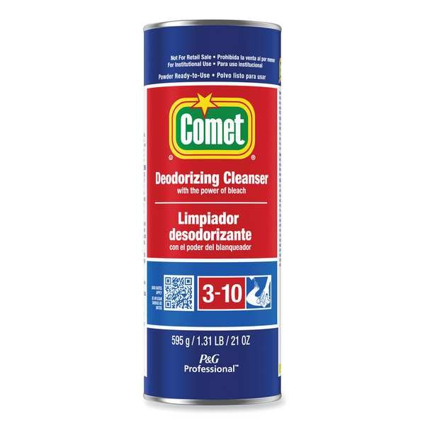 Limpiador para baños Comet, bote de 21 oz, sin fragancia, paquete de 24 - 32987