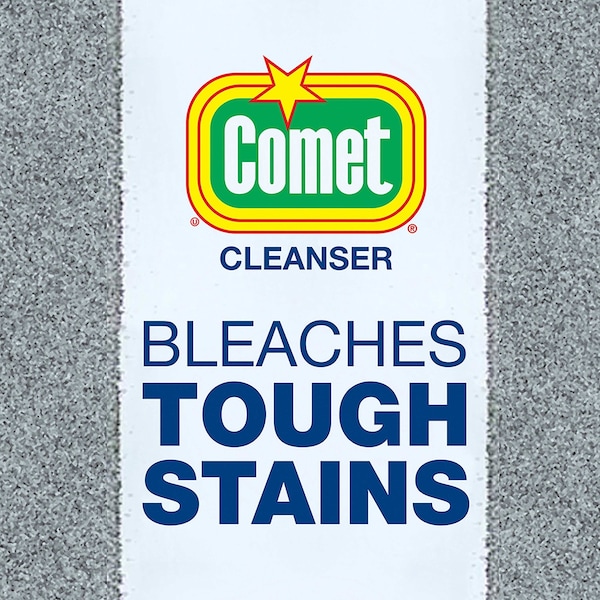 Limpiador para baños Comet, bote de 21 oz, sin fragancia, paquete de 24 - 32987