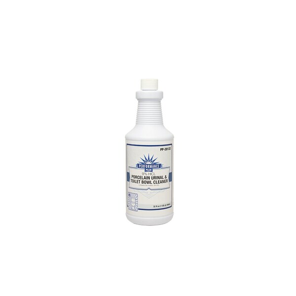 Limpiador de tazón de baño Performance Plus 9% HCL 1 cuarto, 12PK - PP-28122
