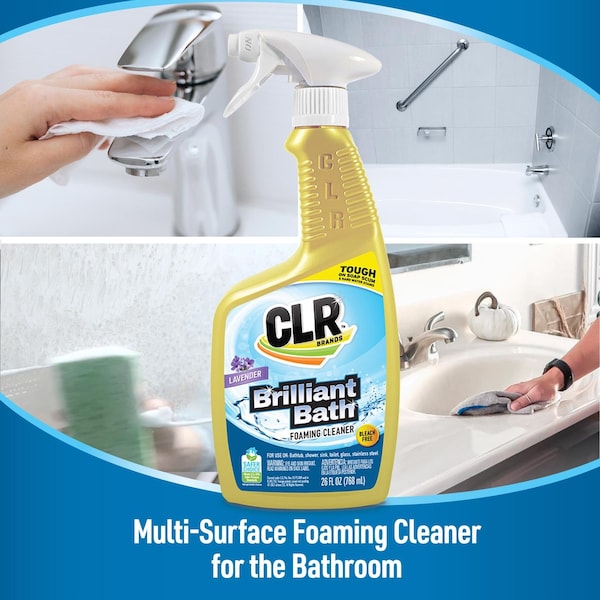 Limpiador Espumoso para Baño CLR Brilliant Lavanda 26 oz - BB26-6-LV