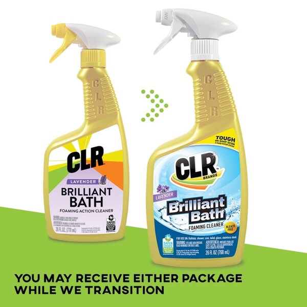 Limpiador Espumoso para Baño CLR Brilliant Lavanda 26 oz - BB26-6-LV