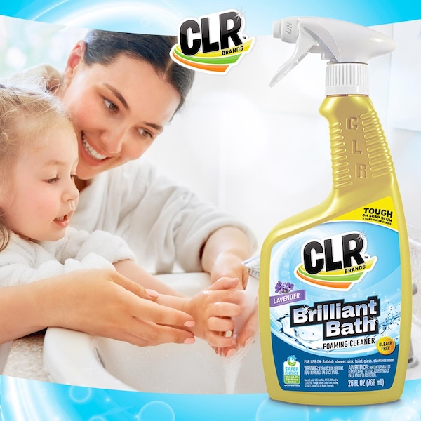 Limpiador Espumoso para Baño CLR Brilliant Lavanda 26 oz - BB26-6-LV