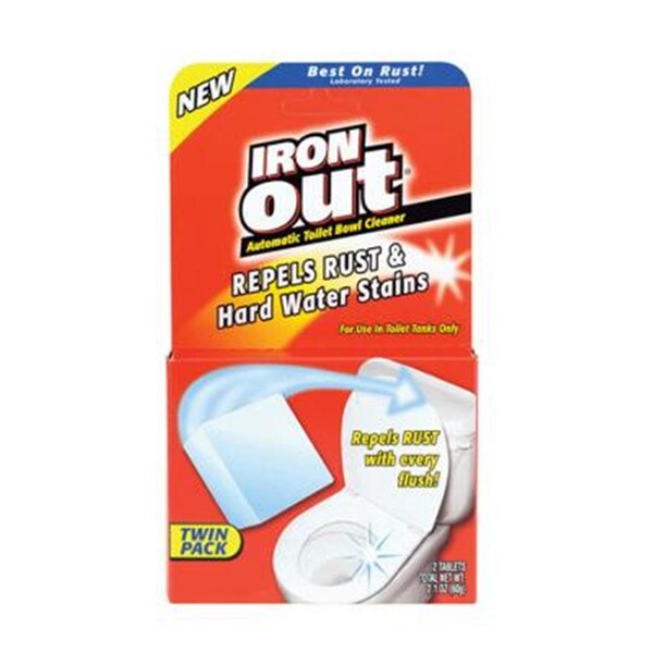 Limpiador automático de tazón de inodoro Iron Out - 2.1 Oz - SU23287