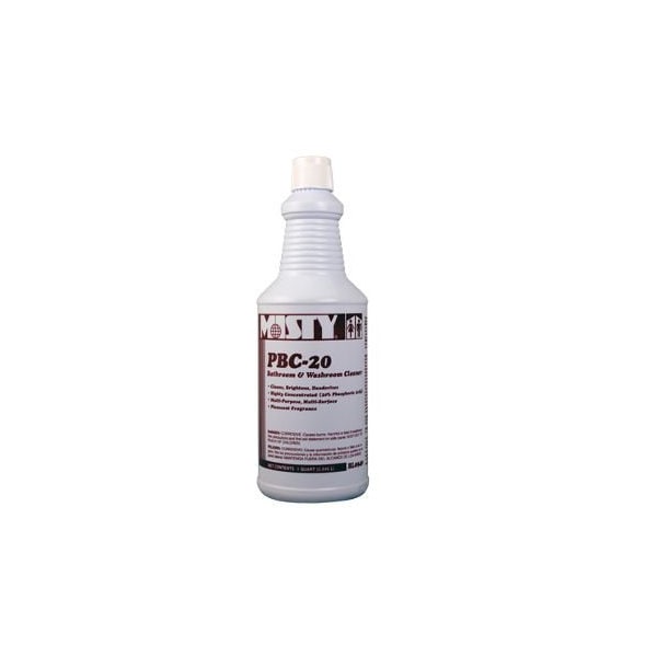Limpiador de tazón Zep Misty PBC-20 20% PHOS 32 oz, 12PK - 1038804