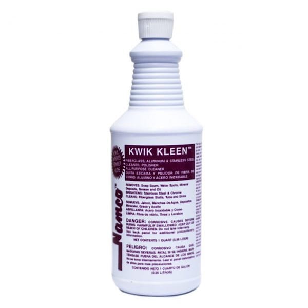 Namco Kwik Kleen, Limpiador de fibra de vidrio, 1 qt., 12PK - NA379312