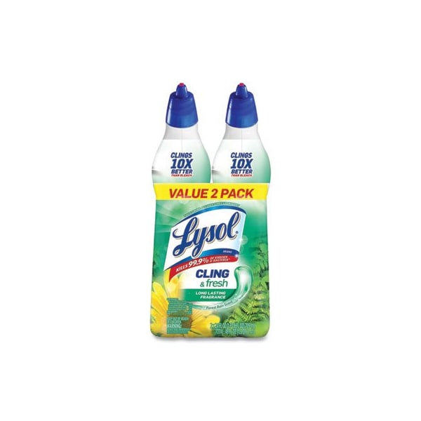 Reckitbenc LYSOL, Limpiador de tazón de retrete en gel, aroma campirano, 24 oz, paquete de 4 - 98015