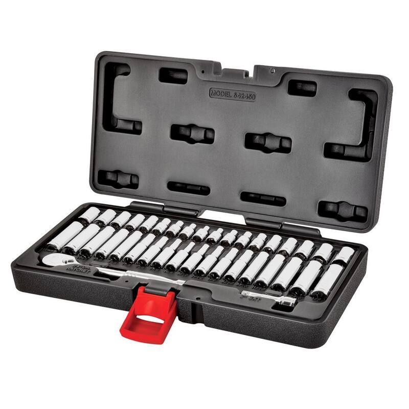 Powerbuilt 38 Piezas 1/4 Pulgadas Juego de Herramientas Mecánicas - 642450