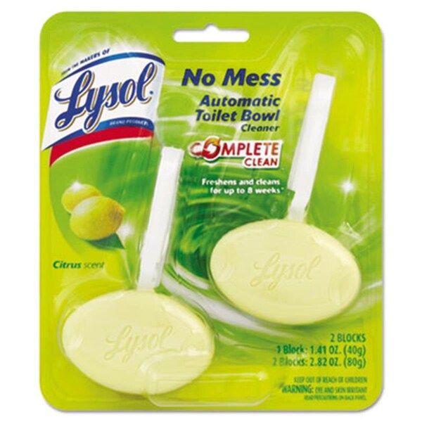 Limpiador automático para inodoro Lysol Brand No Mess, aroma cítrico - LY31337