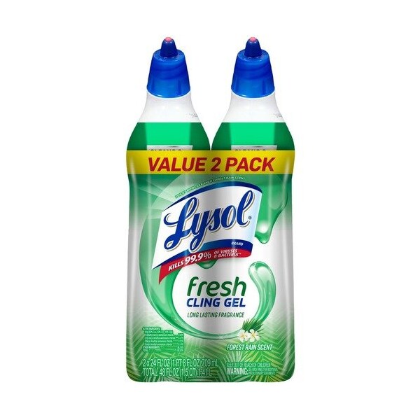 Lysol LIMPIADOR DE INODOROS CAMPO 24OZ, 2, 4PK - RAC98015CT