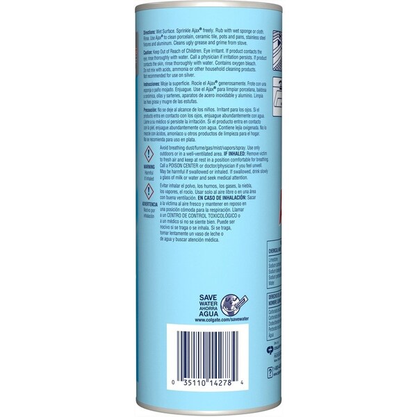 Ajax Limpiador de Baño en Polvo de 21 oz MOQ=1, Cantidad por Paquete=24 - 14278CT