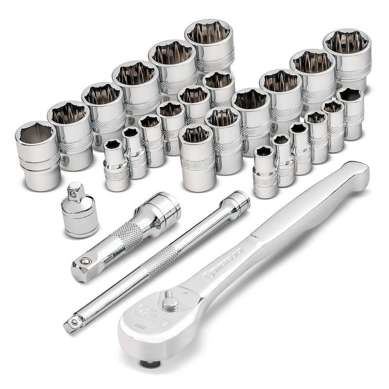 Juego de 28 piezas de dados Zeon Powerbuilt para pernos dañados - 240120