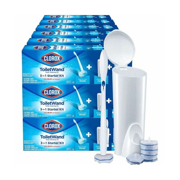 Clorox WAND, TOILET, CLOROX, 18PK - CLO03191BD