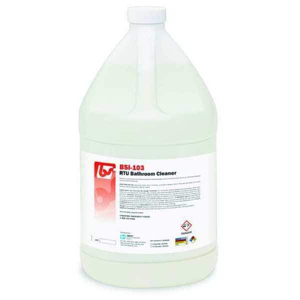 Limpiador de Baños Best Sanitizers, Botella, 1 galón, Fragancia Fresca, Paquete de 4 - BSI1031