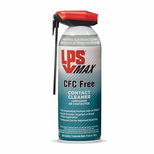 Limpiador de contactos Lps, spray en aerosol, 11 oz, líquido - 93116