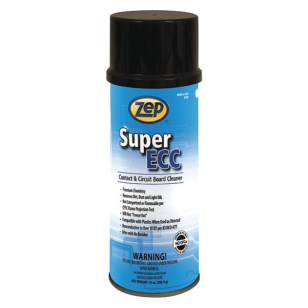 Limpiador de Contacto Zep, Lata de Aerosol, 10 oz, Líquido - 352401