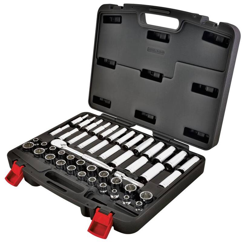 Powerbuilt 47 Piezas Juego de Herramientas Mecánicas de 3/8 Pulgadas - 642451
