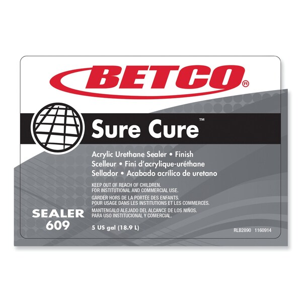 Betco Limpiadores y Detergentes, 5 galones Bag-in-Box, Líquido - 609B500