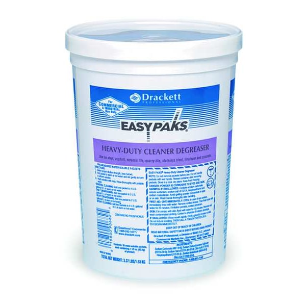 Diversey Limpiador/Desengrasante, Paquete de 1.5 Oz, Polvo, Morado, 2 PK - 990682