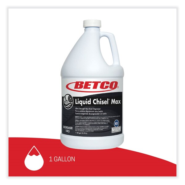 Betco Limpiadores y Detergentes, Botella de 1 galón, Líquido, 4 PK - 1450400