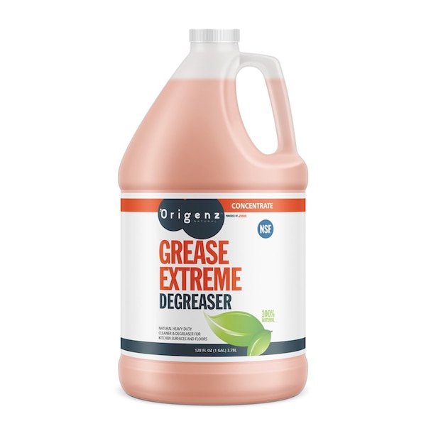Origenz Natural Desengrasante Extremo, 1 galón líquido, naranja, 4 PK - FPR75-HD-04X1-E692