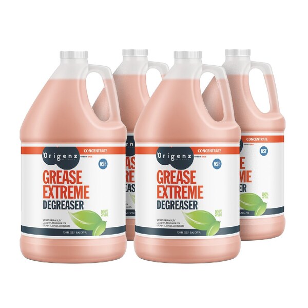 Origenz Natural Desengrasante Extremo, 1 galón líquido, naranja, 4 PK - FPR75-HD-04X1-E692