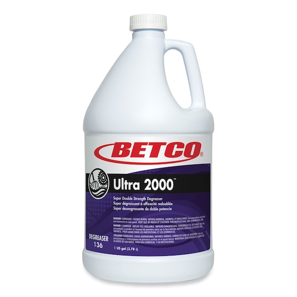 Limpiadores y Detergentes Betco, Botella de 1 galón, Líquido, 4 PK - 1360400