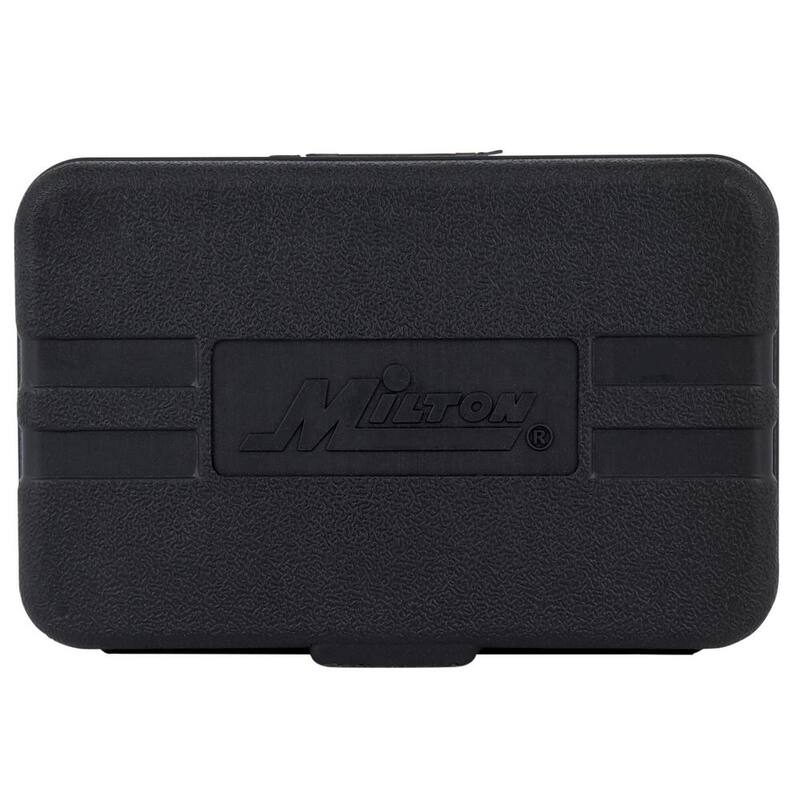 Juego de dados de impacto delgados y profundos de 1/2 pulg. de Milton - (4 piezas) - 1300-SS-10