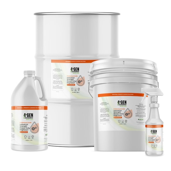 Limpiador desengrasante industrial de 4ta Generación con rociador gatillo - 4GEN AH-ICD-32-RTU-T