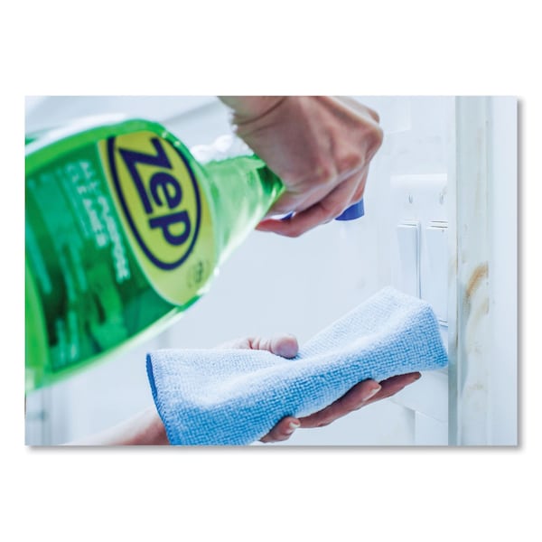 Limpiador/Desengrasante Zep, Botella rociadora de 32 onzas, líquido, verde, 12 unidades - ZUALL32