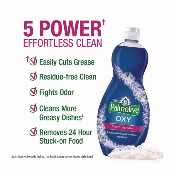 Ultra Palmolive Oxy Plus Power Degreaser, Botella de 32.5 oz - US04273A