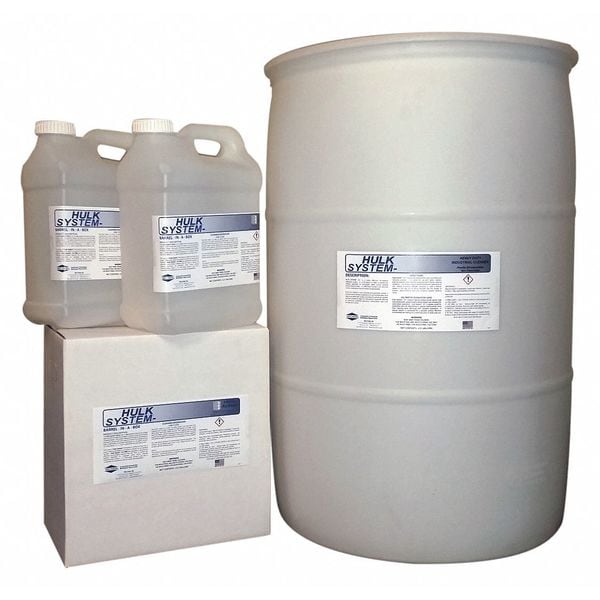 Desengrasante para Servicio de Alimentos Hulk System, Tambor de 55 Galones, Líquido, Azul - HB109FS